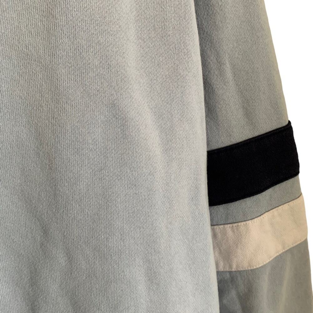 Fila | Women's Natalie Pullover Crewneck Sweatshirt big logo vintage feel stripe - Picture 7 of 14
